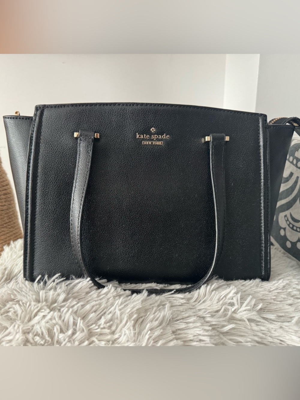 kate spade Black Leather purse